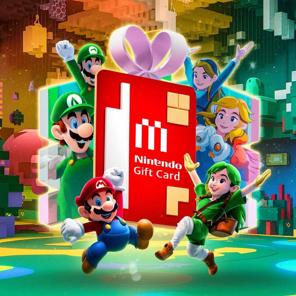 Fresh New Nintendo Gift Card – Redeem Now!